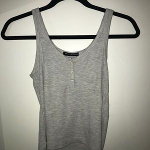 Super cute button up brandy tank top :)